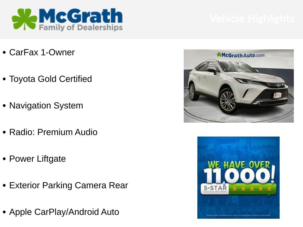 Certified 2024 Toyota Venza XLE SUV