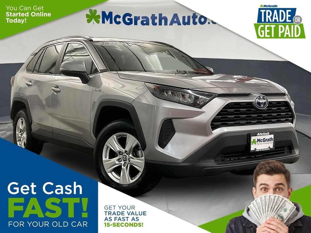 Used 2021 Toyota RAV4 Hybrid LE SUV