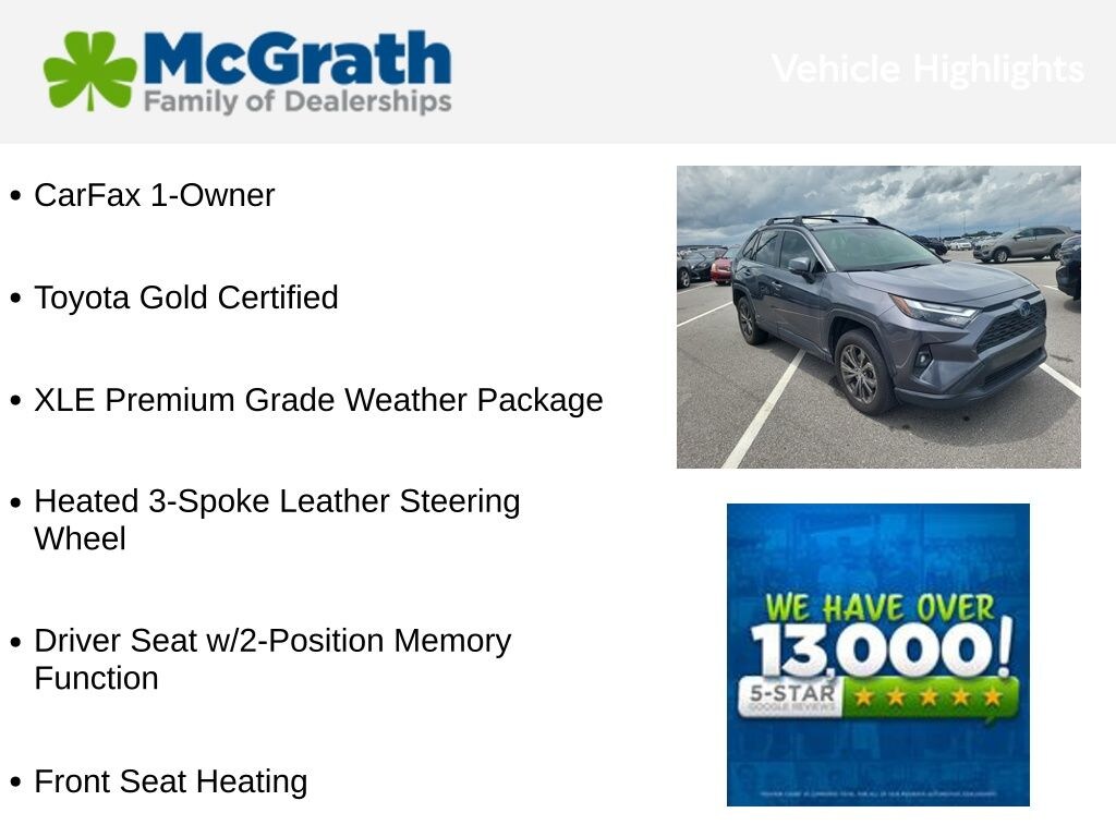 Certified 2023 Toyota RAV4 Hybrid XLE Premium SUV