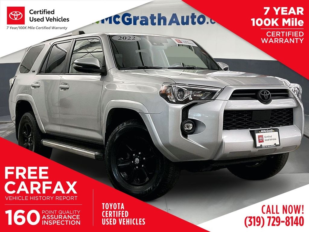 Certified 2022 Toyota 4Runner SR5 Premium SUV