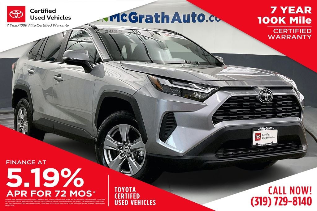Certified 2025 Toyota RAV4 XLE SUV
