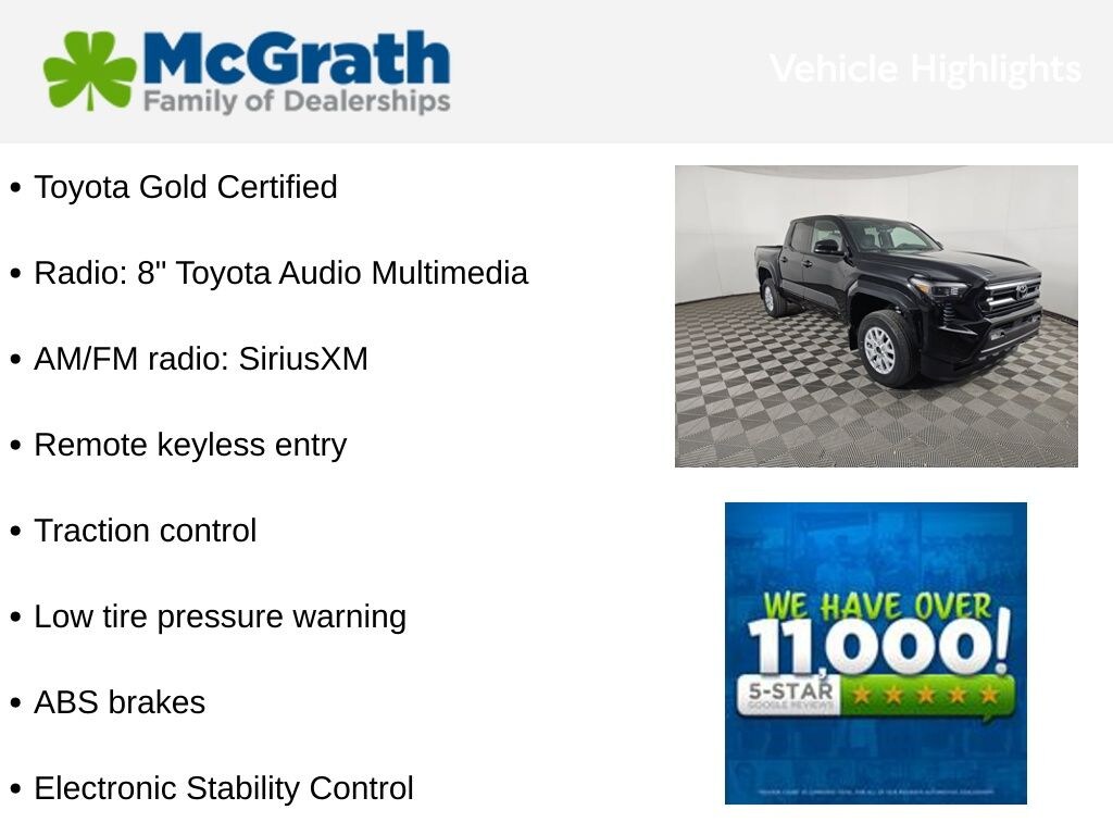 Certified 2025 Toyota Tacoma SR5 Truck