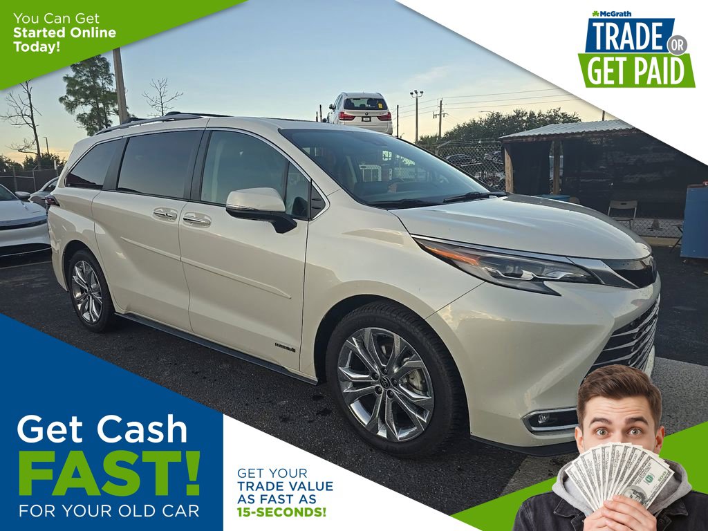 Used 2021 Toyota Sienna Platinum Minivan/Van