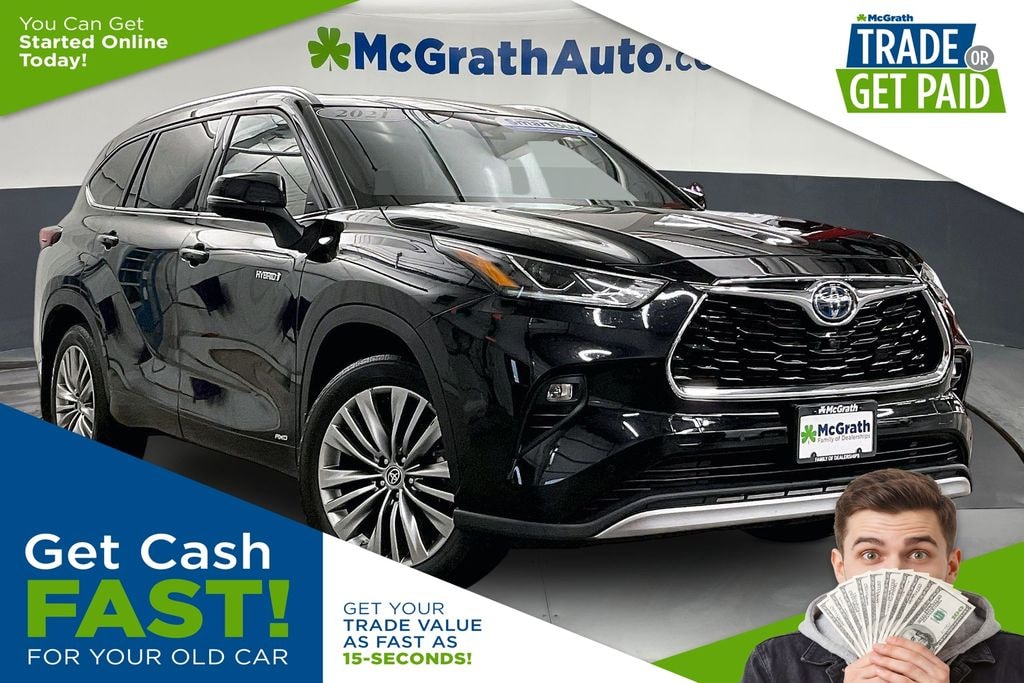 Used 2021 Toyota Highlander Hybrid Platinum SUV