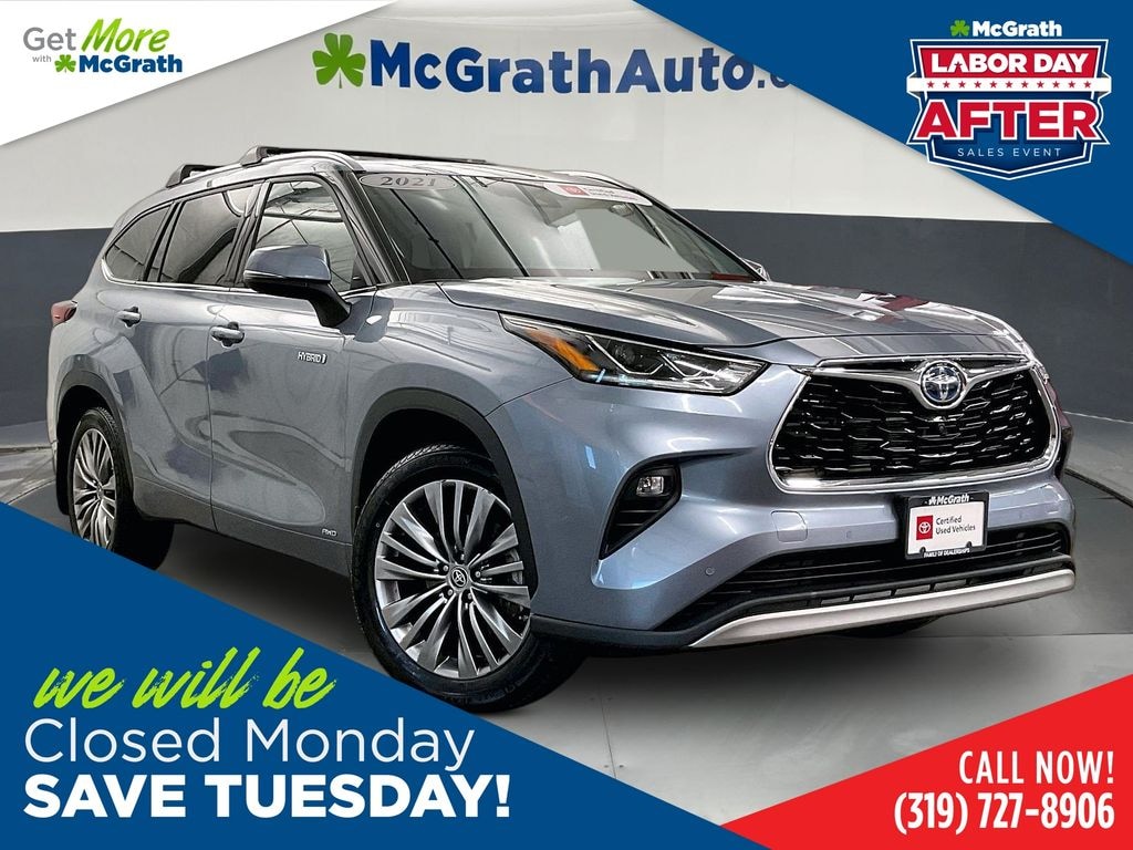 Certified 2021 Toyota Highlander Hybrid Platinum SUV