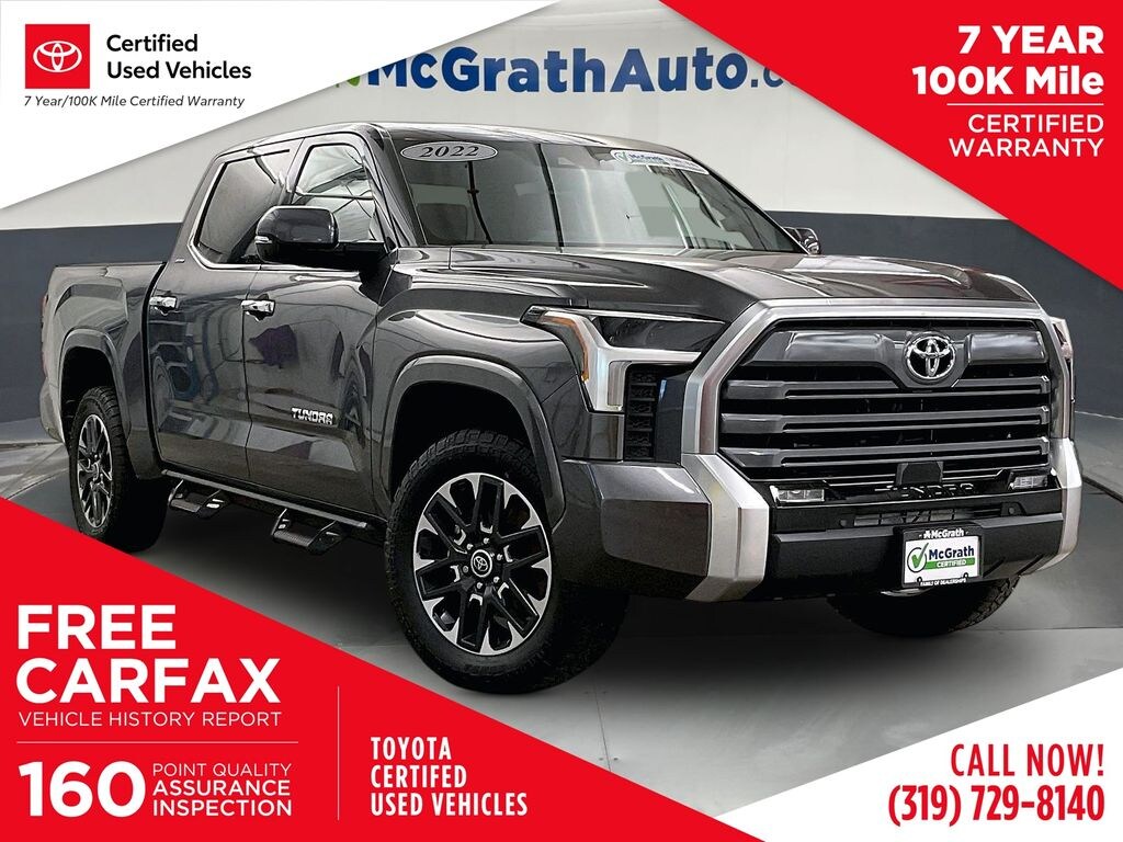 Certified 2022 Toyota Tundra Limited Truck