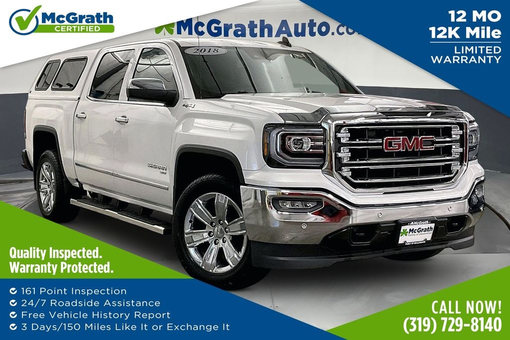 Used 2018 GMC Sierra 1500 SLT Truck