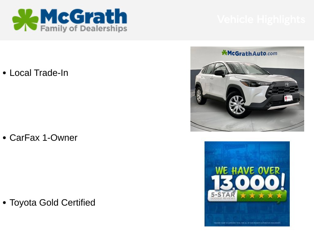 Certified 2026 Toyota Corolla Cross L SUV