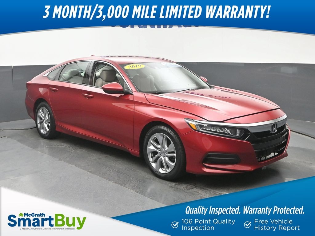 Certified 2019 Honda Accord LX Sedan