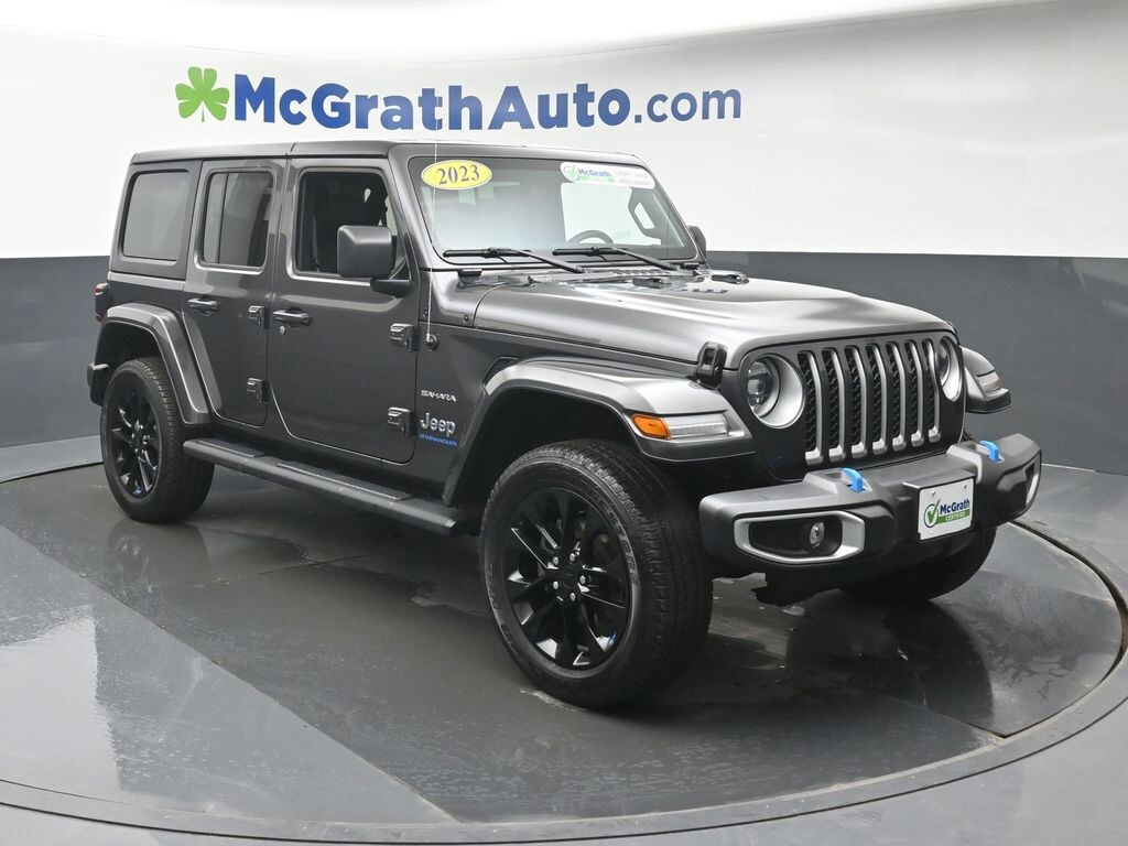 Certified 2023 Jeep Wrangler Sahara 4xe SUV