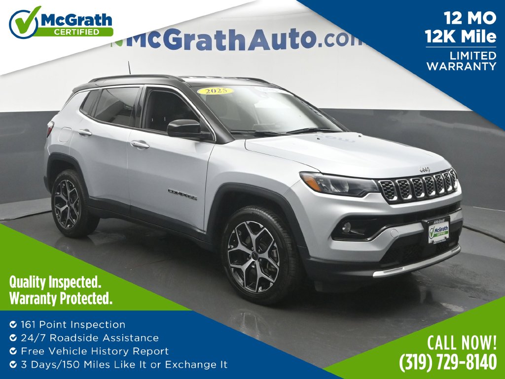 Certified 2025 Jeep Compass Limited SUV