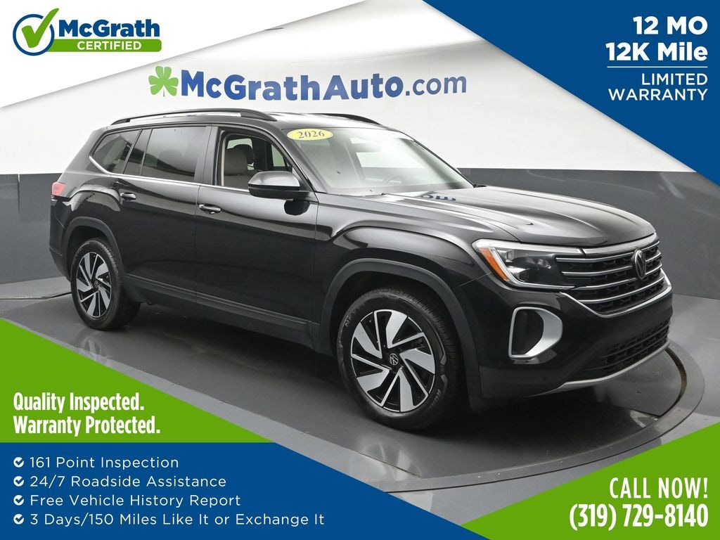 Certified 2026 Volkswagen Atlas 2.0T SE w/Technology SUV