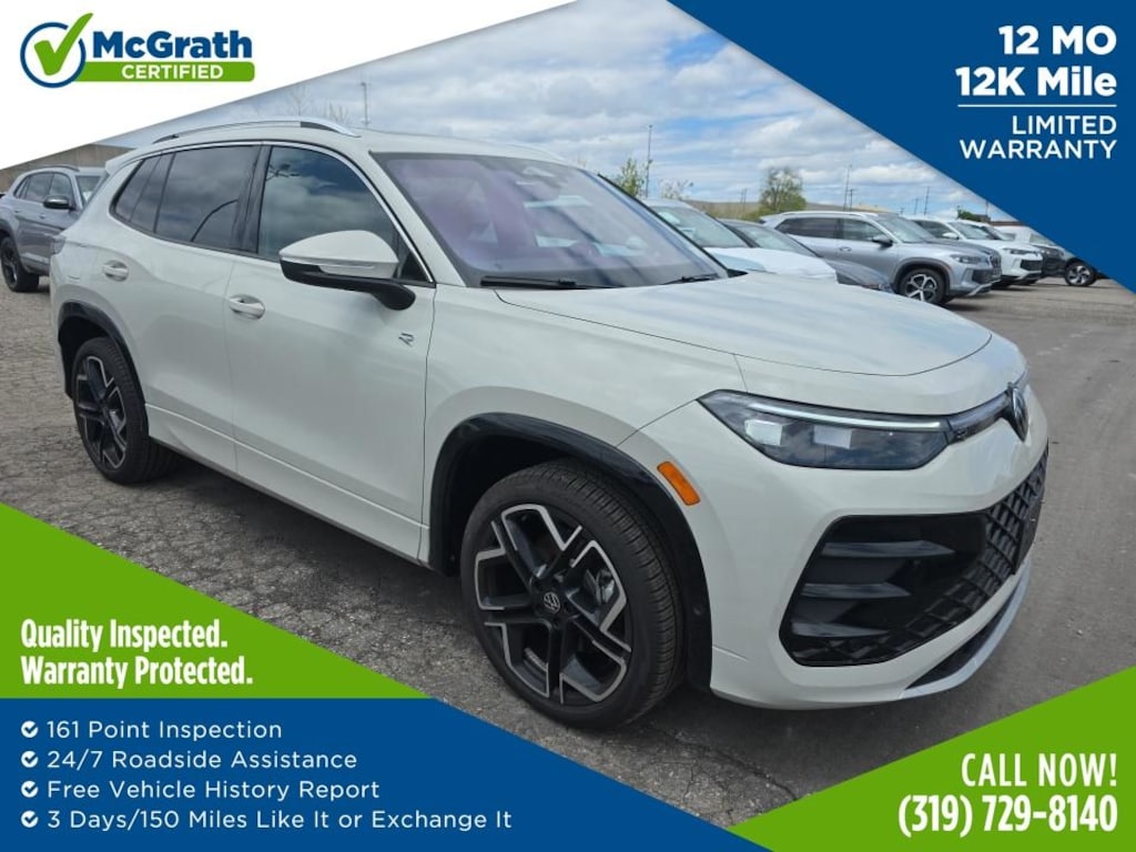 Certified 2025 Volkswagen Tiguan 2.0T SEL R-Line SUV