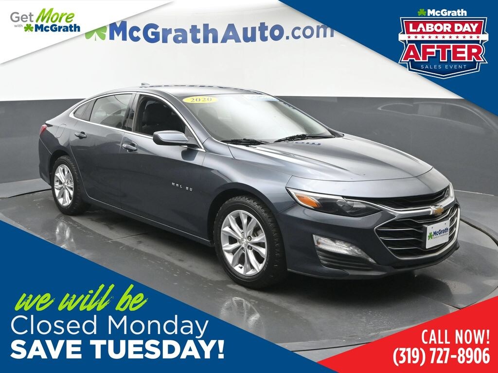 Certified 2020 Chevrolet Malibu LT Sedan