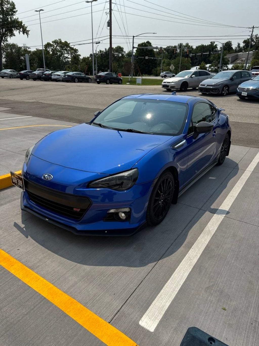 Used 2015 Subaru BRZ Series.Blue Coupe
