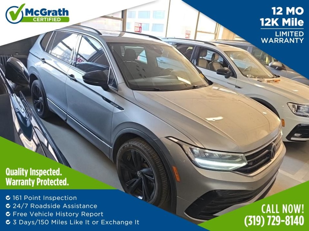 Certified 2023 Volkswagen Tiguan 2.0T SE R-Line Black SUV