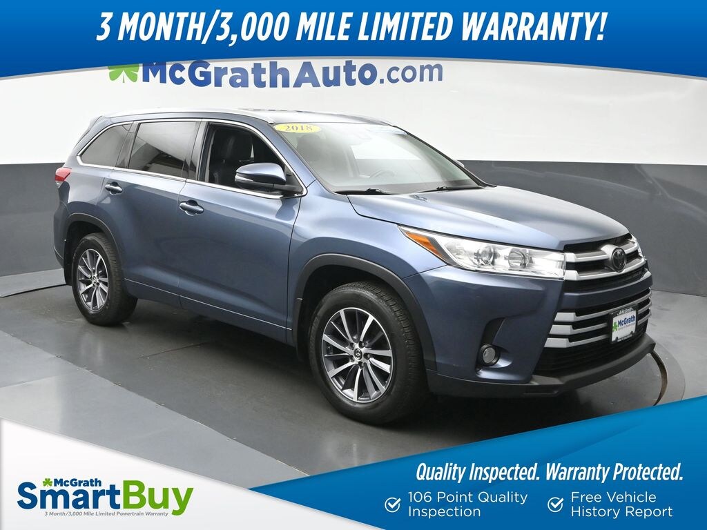 Certified 2018 Toyota Highlander XLE SUV
