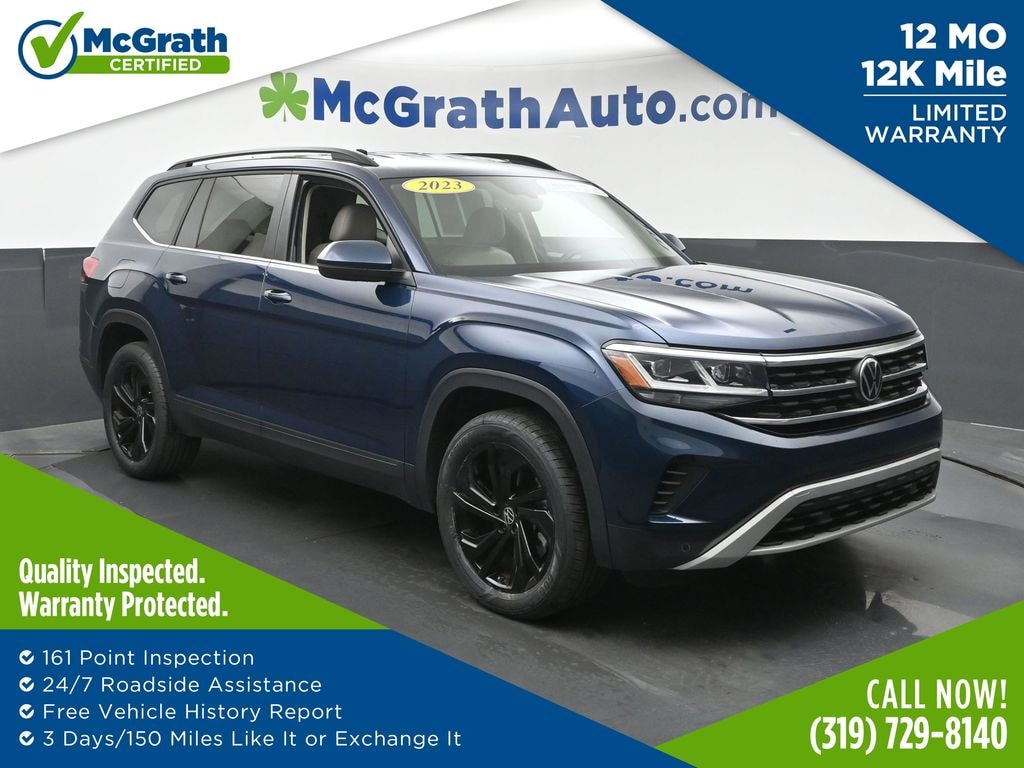 Certified 2023 Volkswagen Atlas 3.6L V6 SE w/Technology SUV