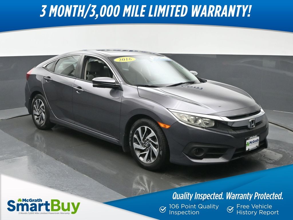 Certified 2016 Honda Civic EX Sedan