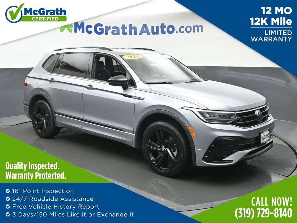 Certified 2024 Volkswagen Tiguan 2.0T SE R-Line Black SUV