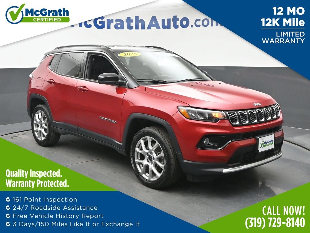 Certified 2025 Jeep Compass Limited SUV
