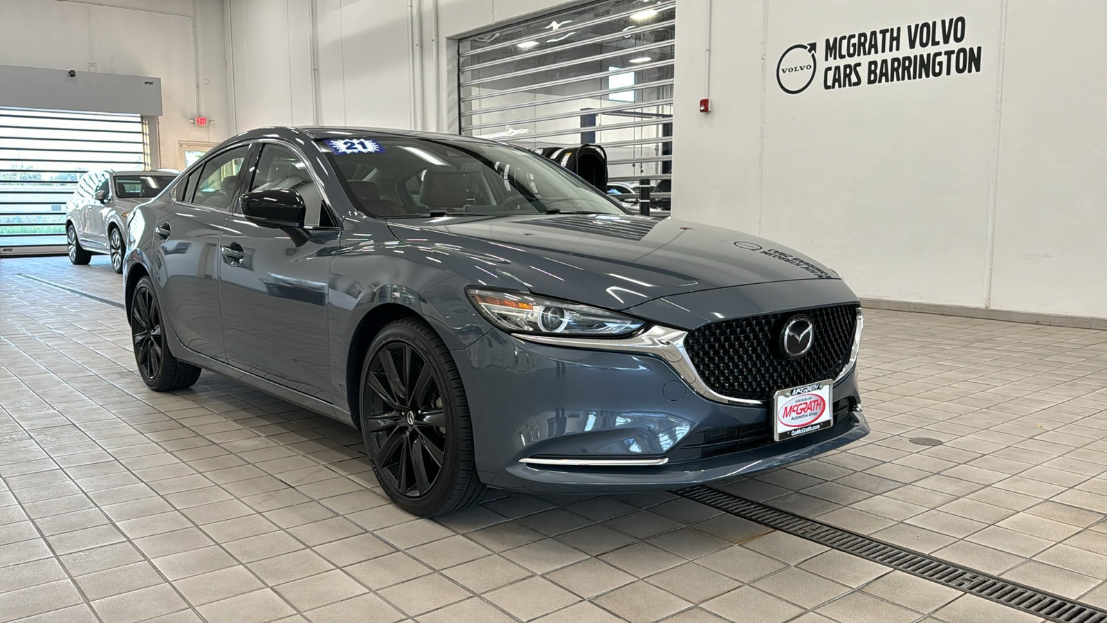 Used 2021 Mazda MAZDA6 Carbon Edition with VIN JM1GL1WYXM1601053 for sale in Barrington, IL