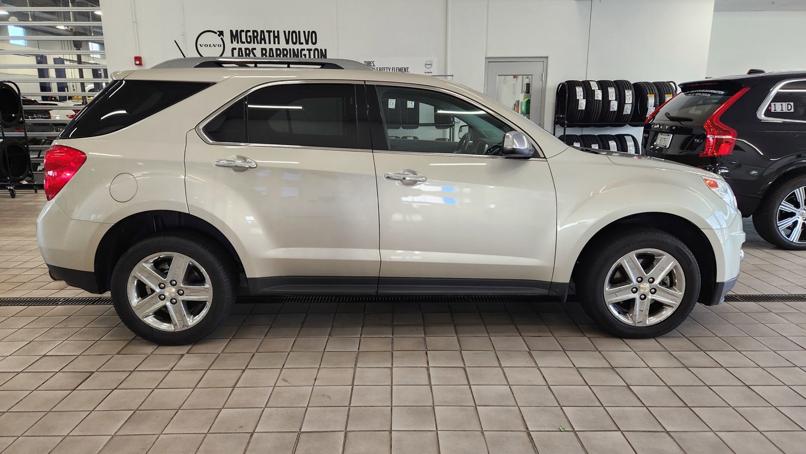 Used 2014 Chevrolet Equinox LTZ with VIN 2GNFLDE34E6283018 for sale in Barrington, IL