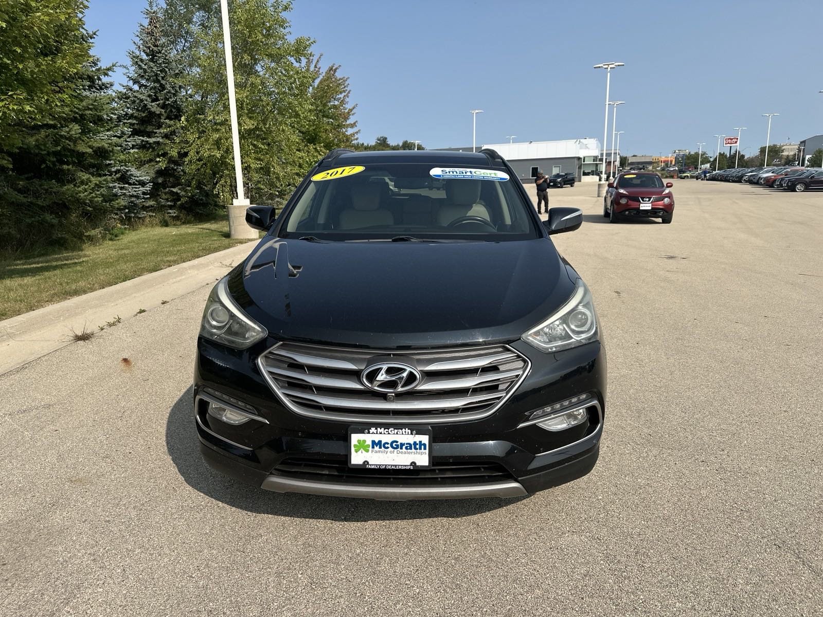 Used 2017 Hyundai Santa Fe Sport with VIN 5XYZUDLB3HG457116 for sale in Dubuque, IA