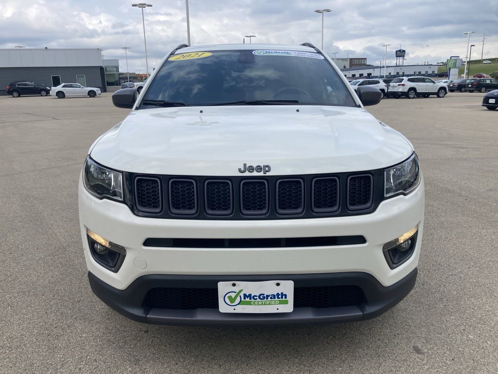 Used 2021 Jeep Compass 80th Spec. Edition with VIN 3C4NJDEB8MT543075 for sale in Dubuque, IA