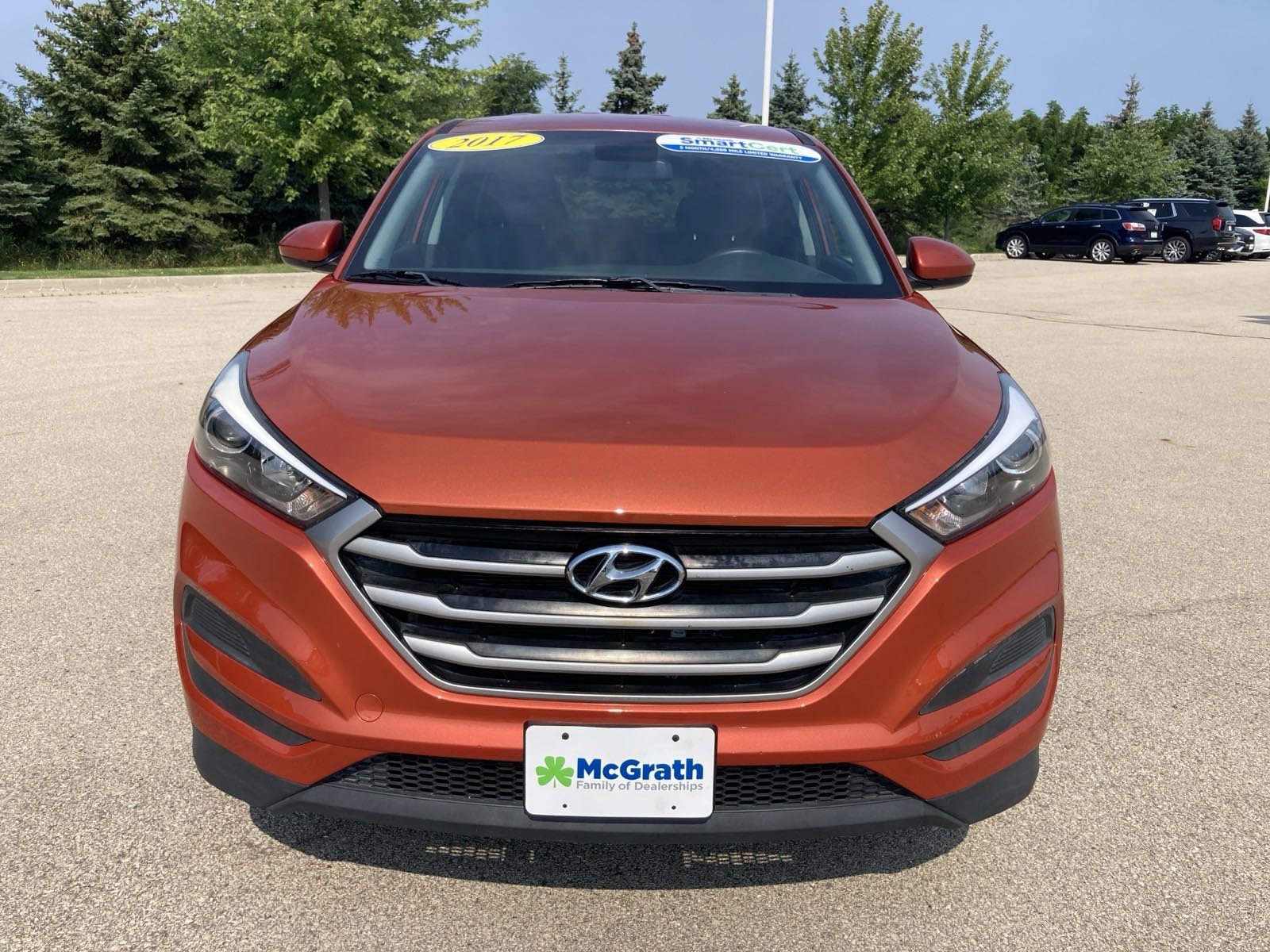 Used 2017 Hyundai Tucson SE with VIN KM8J23A4XHU576082 for sale in Dubuque, IA