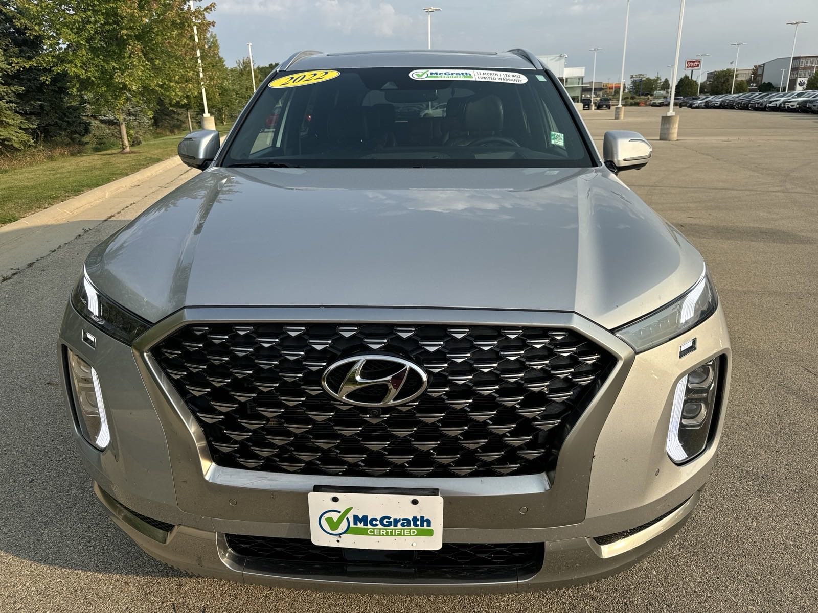 Used 2022 Hyundai Palisade Calligraphy with VIN KM8R7DHE5NU403767 for sale in Dubuque, IA