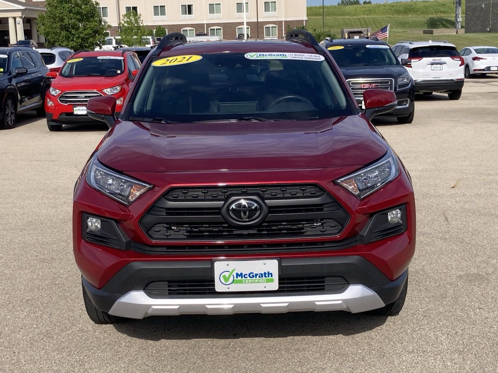 Used 2021 Toyota RAV4 Adventure with VIN 2T3J1RFV8MW150920 for sale in Dubuque, IA