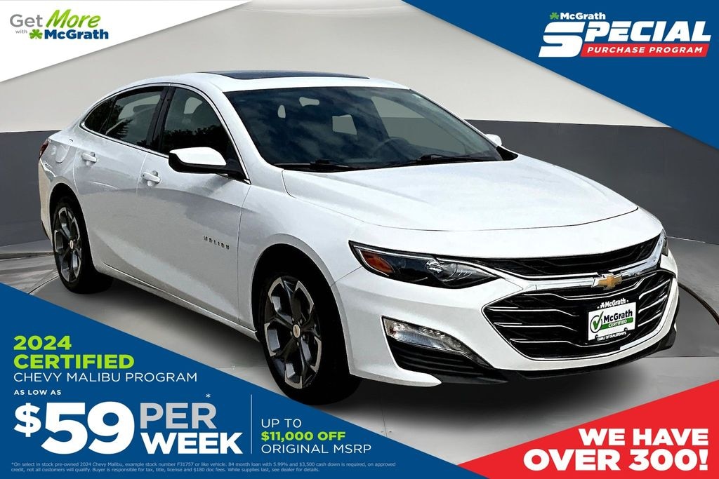 Used 2024 Chevrolet Malibu 1LT Sedan