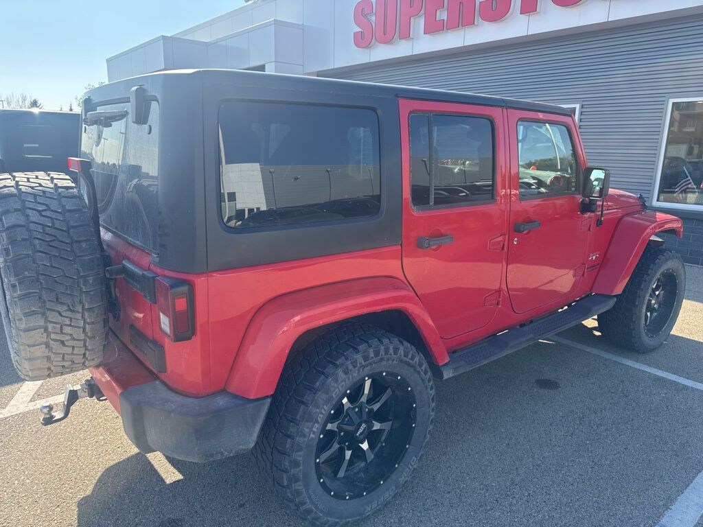 Used 2017 Jeep Wrangler JK Unlimited Sahara 4x4 SUV