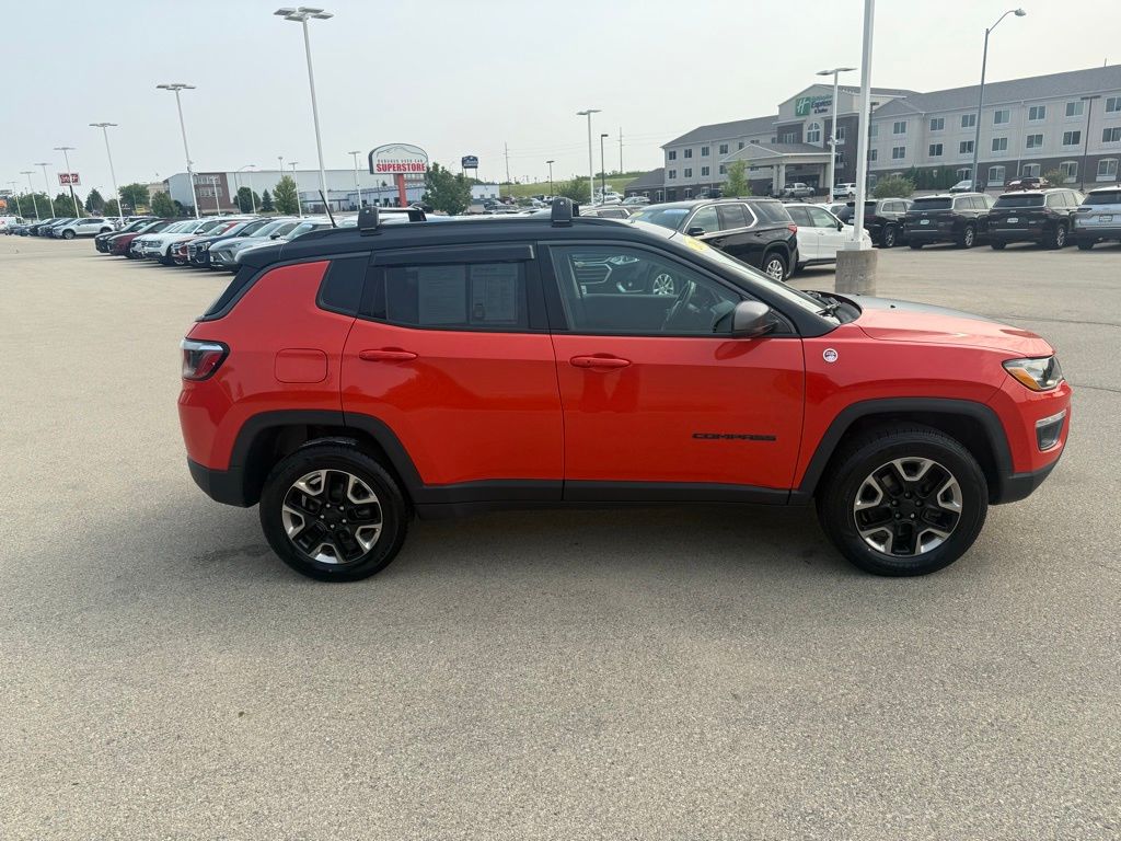 Used 2018 Jeep Compass Trailhawk with VIN 3C4NJDDB9JT168679 for sale in Dubuque, IA