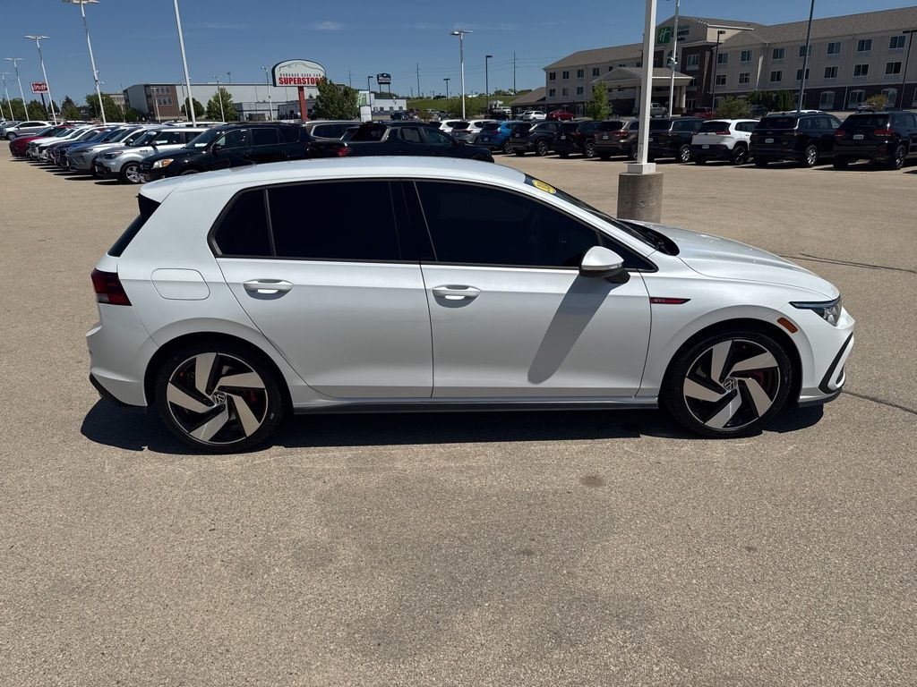 Used 2024 Volkswagen Golf GTI S with VIN WVWGA7CD9RW222596 for sale in Dubuque, IA