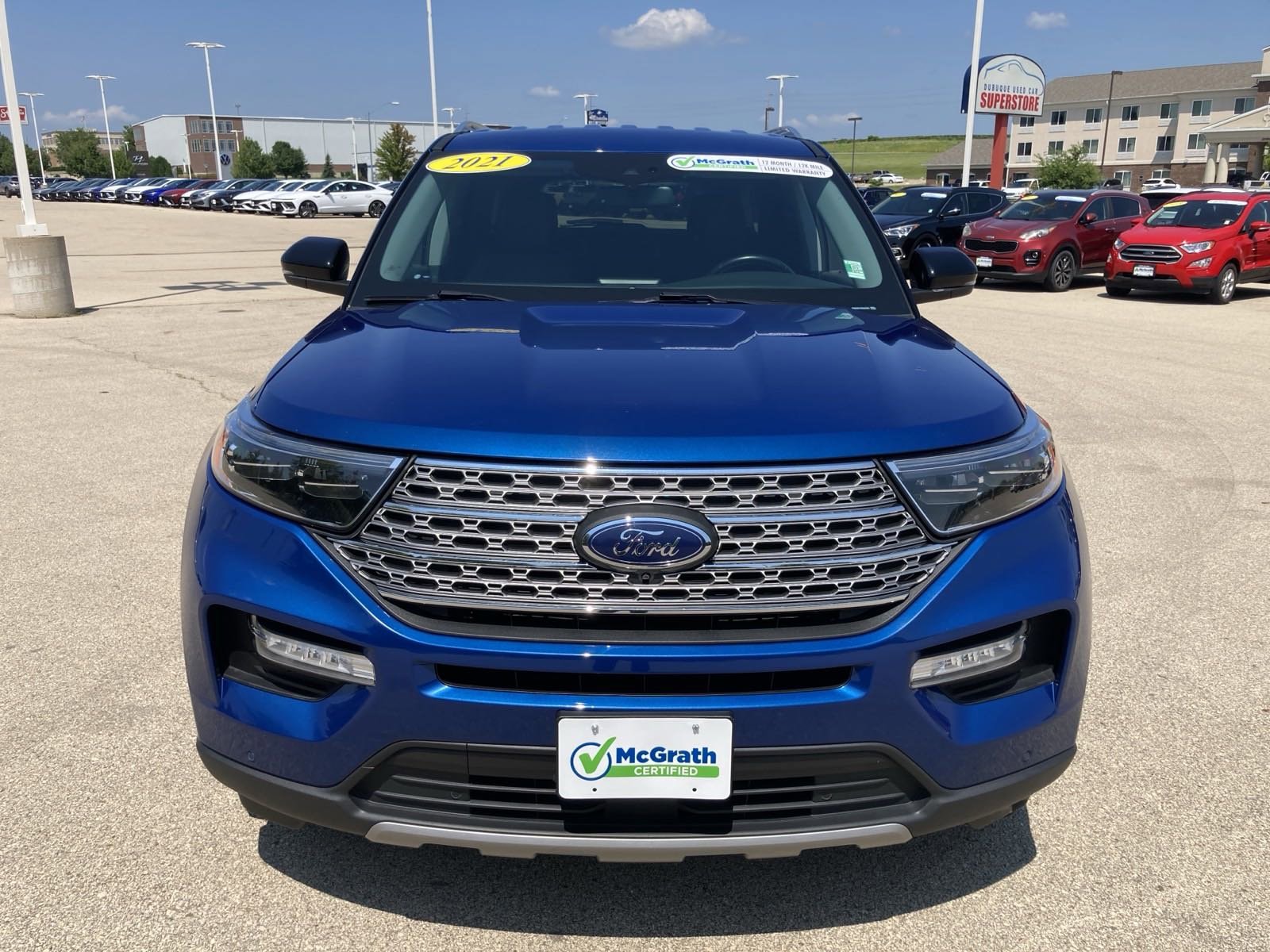 Used 2021 Ford Explorer Limited with VIN 1FMSK8FH7MGA84969 for sale in Dubuque, IA