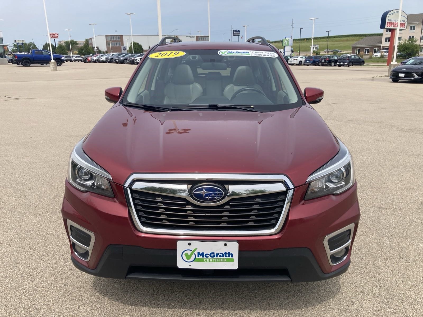 Used 2019 Subaru Forester Limited with VIN JF2SKASCXKH440054 for sale in Dubuque, IA