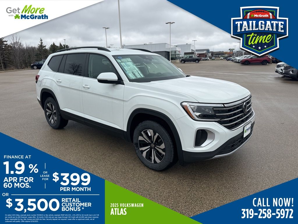2025 Volkswagen Atlas 2.0T SE