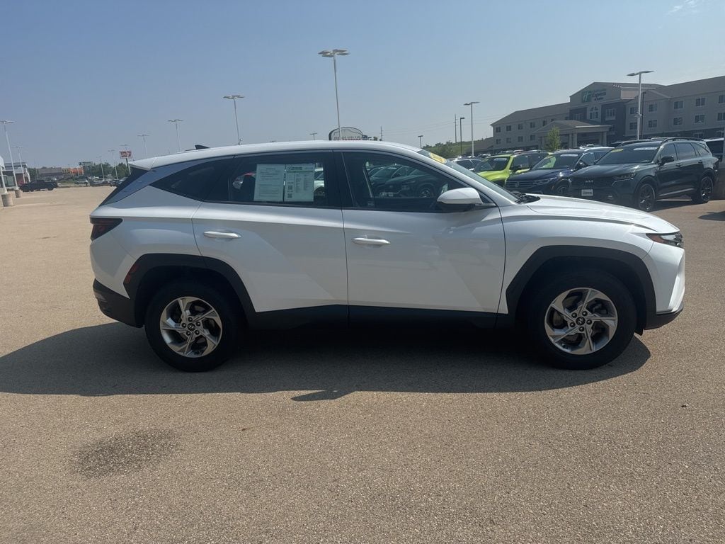 Used 2022 Hyundai Tucson SE with VIN 5NMJACAE7NH020122 for sale in Dubuque, IA