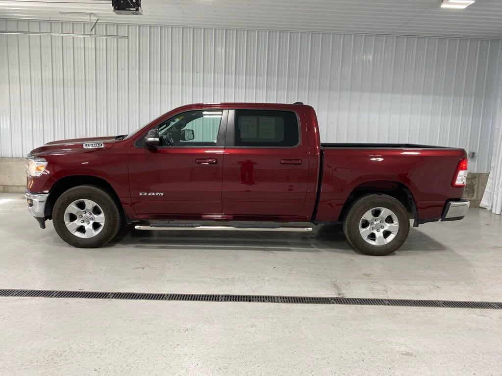 Used 2021 RAM Ram 1500 Pickup Big Horn/Lone Star with VIN 1C6SRFFT7MN565848 for sale in Alpena, MI