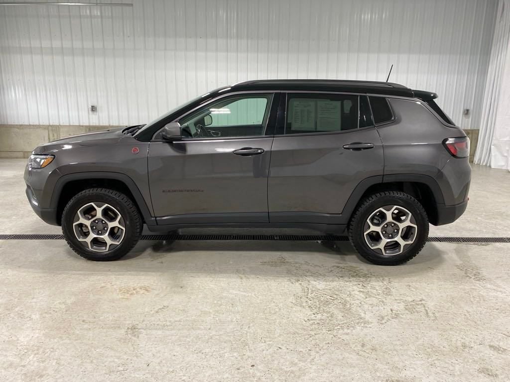 Used 2022 Jeep Compass Trailhawk with VIN 3C4NJDDB0NT106139 for sale in Alpena, MI