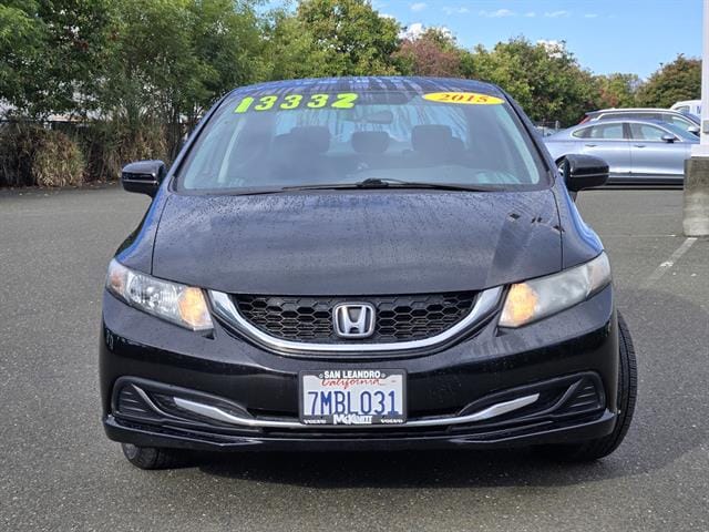 Used 2015 Honda Civic LX with VIN 19XFB2F5XFE261347 for sale in San Leandro, CA