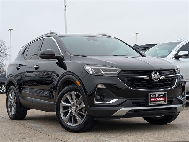 Certified 2022 Buick Encore GX Essence with VIN KL4MMFSL3NB076124 for sale in Mckinney, TX