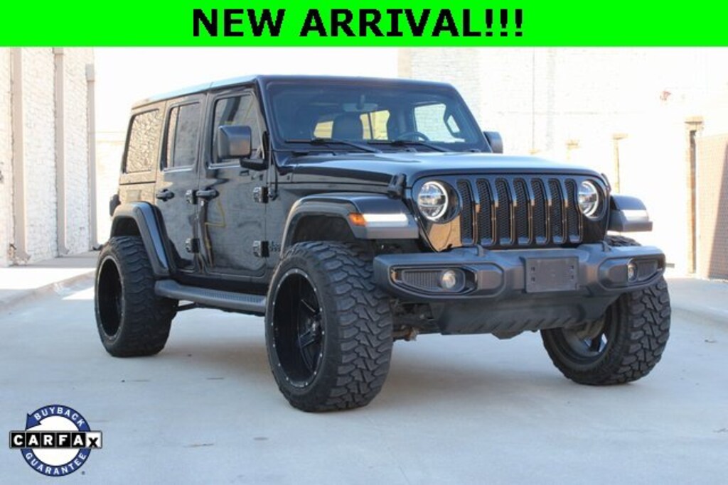 Used 2020 Jeep Wrangler Unlimited Sahara Altitude 4x4 SUV