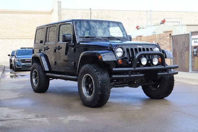 Used 2013 Jeep Wrangler Unlimited Sahara with VIN 1C4BJWEG8DL675307 for sale in Mckinney, TX