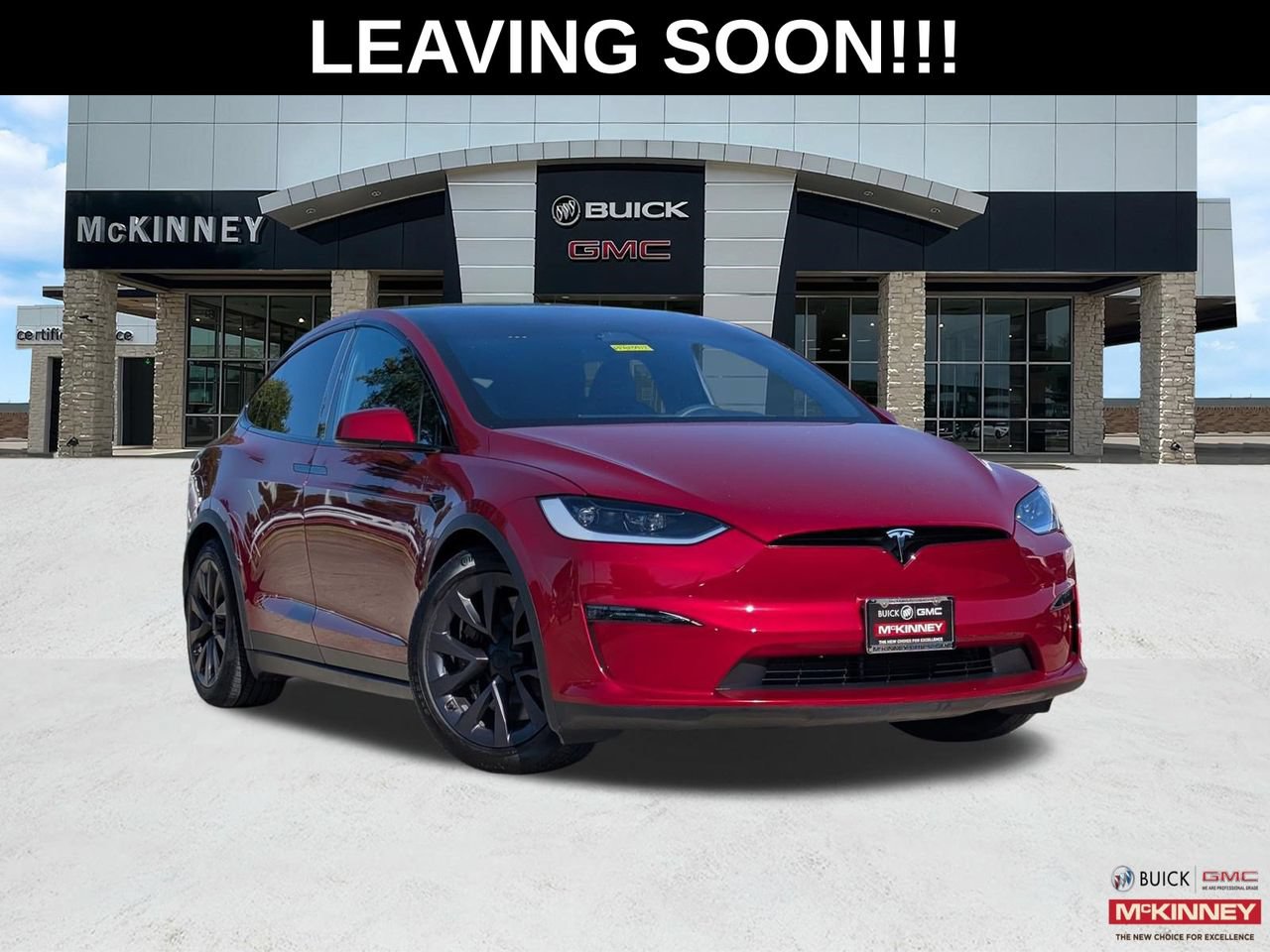 Red Multi-Coat 2023 Tesla Model X SUV / Crossover All-Wheel Drive Automatic