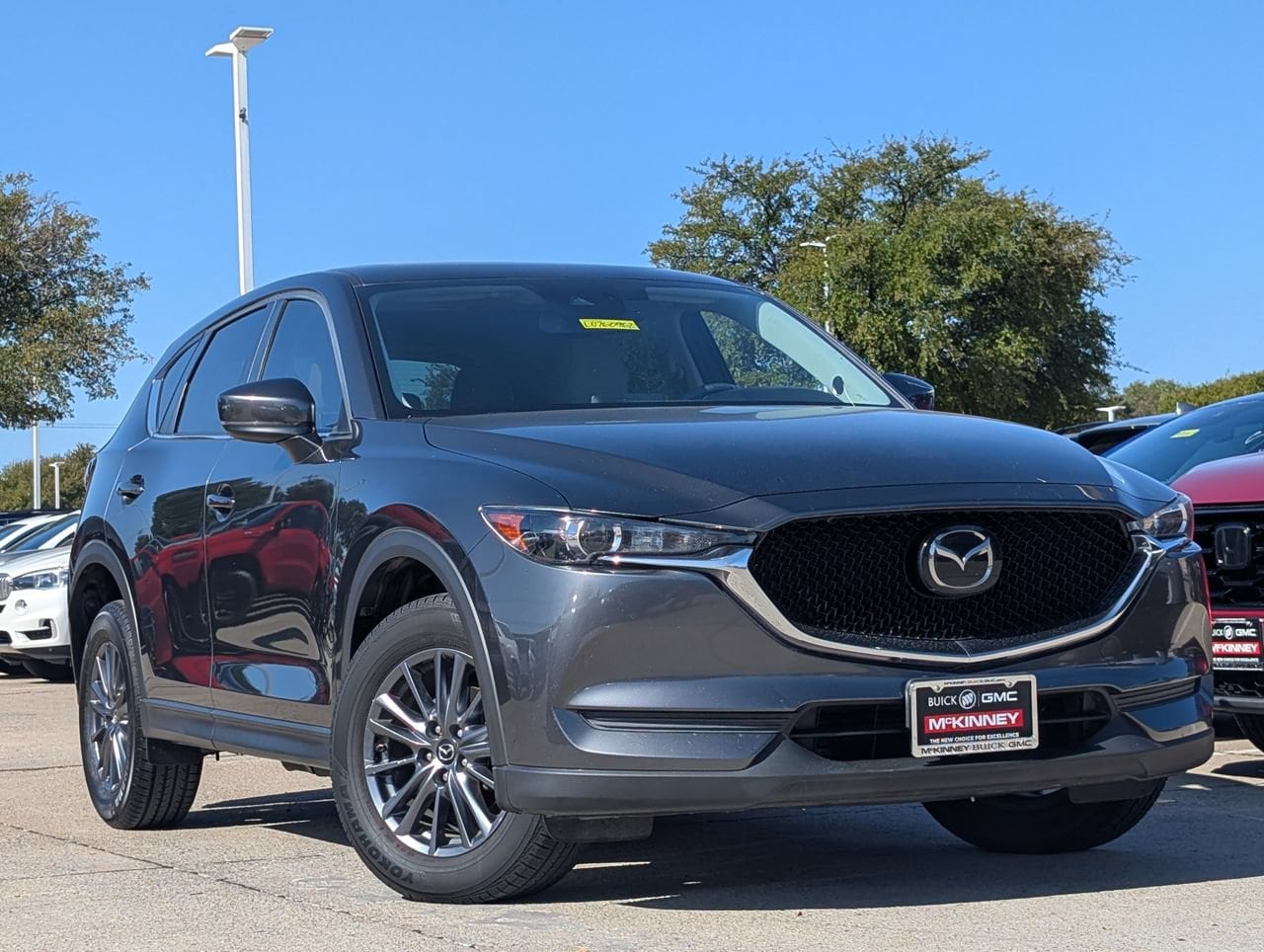 Used 2020 Mazda CX-5 Touring with VIN JM3KFACMXL0760962 for sale in Mckinney, TX