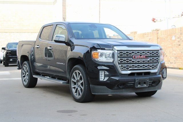 Used 2022 GMC Canyon Denali with VIN 1GTG6EEN9N1104888 for sale in Mckinney, TX