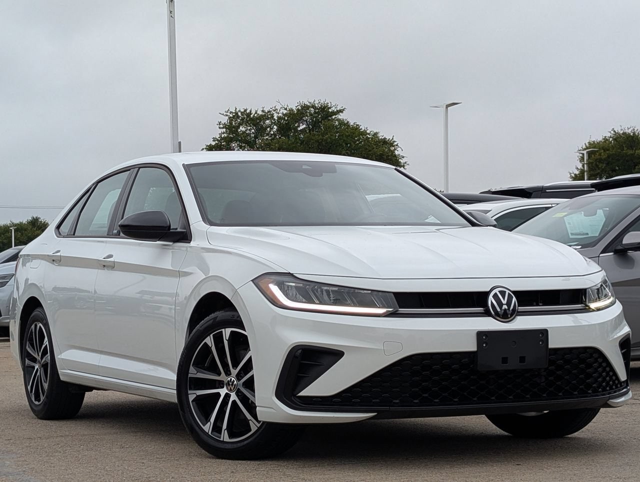 Used 2025 Volkswagen Jetta Sport with VIN 3VWBX7BU3SM007096 for sale in Mckinney, TX